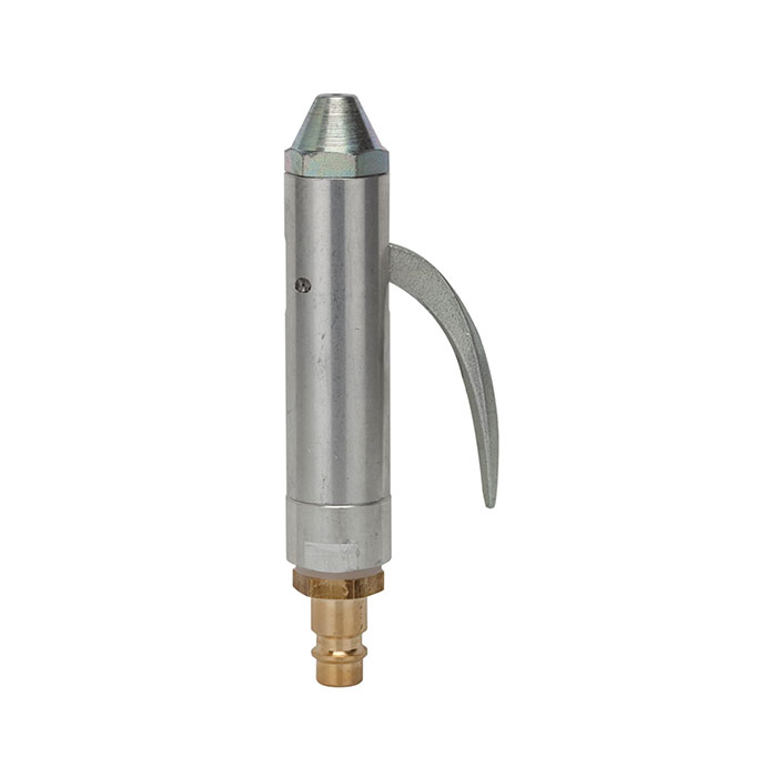 [114424] RIEGLER Bleeder valve, Standard nozzle, straight design, Sleeve I.D. 6