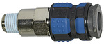RIEGLER Quick-connect coupling I.D. 7.8, High flow rate, R 1/2 ET