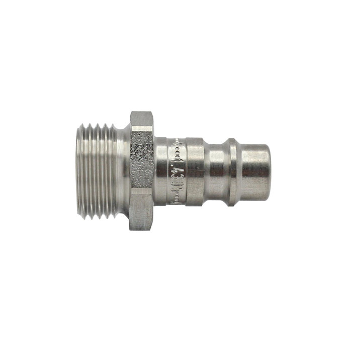 RIEGLER Nipple for I.D. 7.2 - 7.8, Stainless steel 1.4305, G 1/2 ET