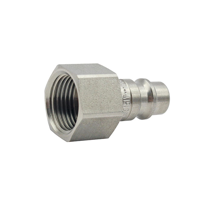 RIEGLER Nipple for I.D. 7.2 - 7.8, Stainless steel 1.4305, G 1/4 IT