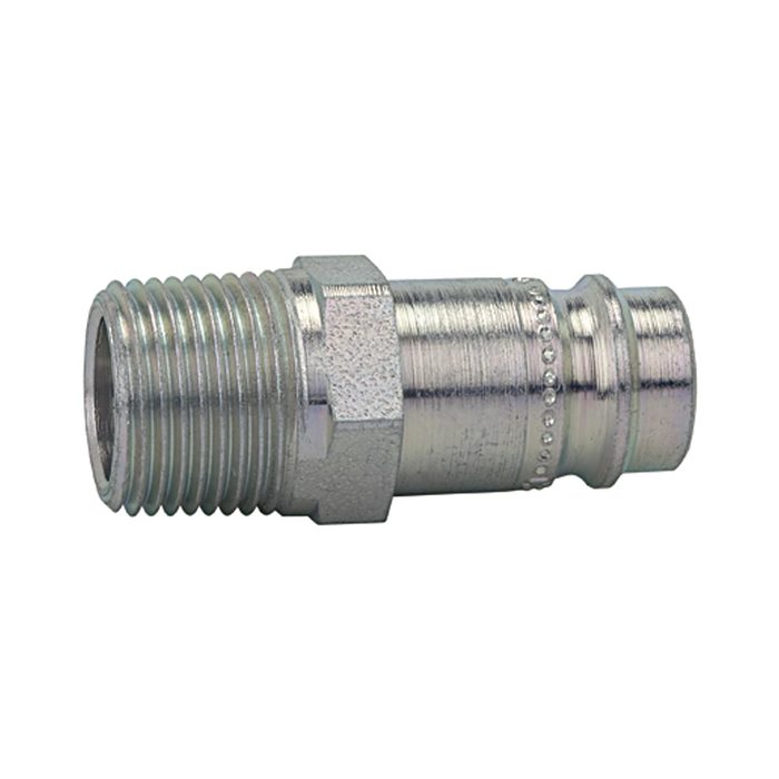 [107474] RIEGLER Nipple for couplings I.D. 10, Robust design, R 1/2 ET