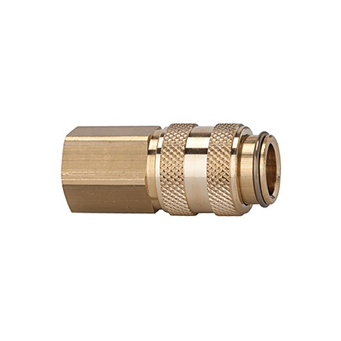 [107495] RIEGLER Quick-connect coupling I.D. 5, locking on both sides, G 1/4 IT