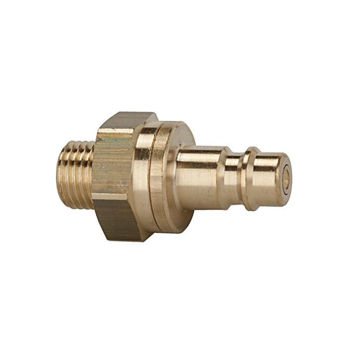 [107522] RIEGLER Nipple for I.D. 7.2 - 7.8, locking on both sides, Brass, G 1/8 ET