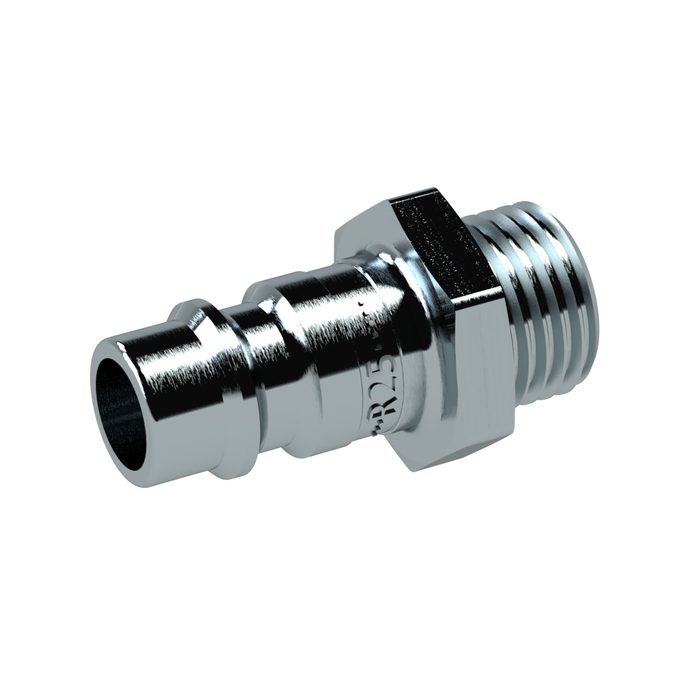 [107549] RIEGLER Nipple for I.D. 7.2 - 7.8, hardened / galv. steel, G 1/2 ET