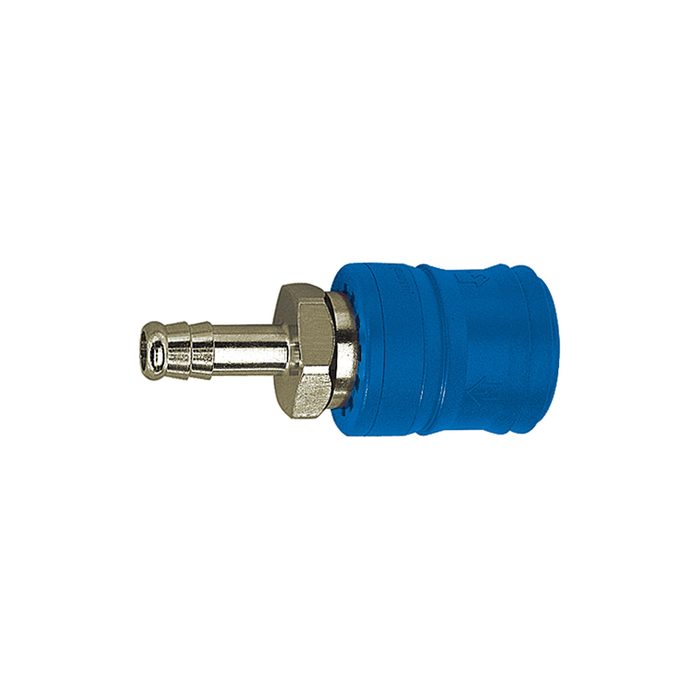 [107562] RIEGLER Safety coupling I.D. 7.4, KE type, nickel-plated brass, I.D. 9