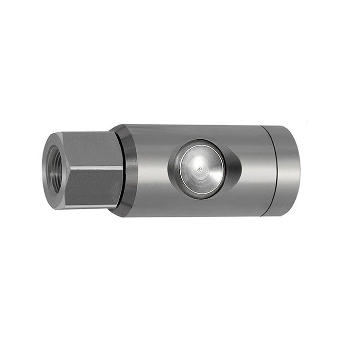 RIEGLER Druckknopf-Sicherheitskupplung NW 7,4, drehbar, ES, G 1/2 IG