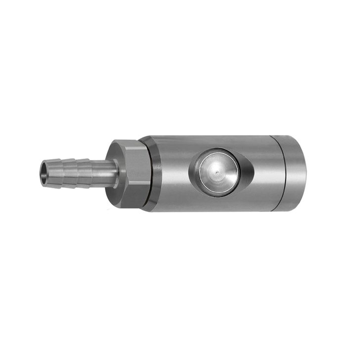 [107587] RIEGLER Pushbutton safety coupling I.D. 7.4, rotating, 1.4404, I.D. 9