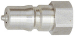 RIEGLER Closing nipple locking on both sides, 1.4305, G 3/8 IT, I.D. 7.5