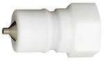 RIEGLER Closing nipple locking on both sides, POM, G 3/4 IT, I.D. 13