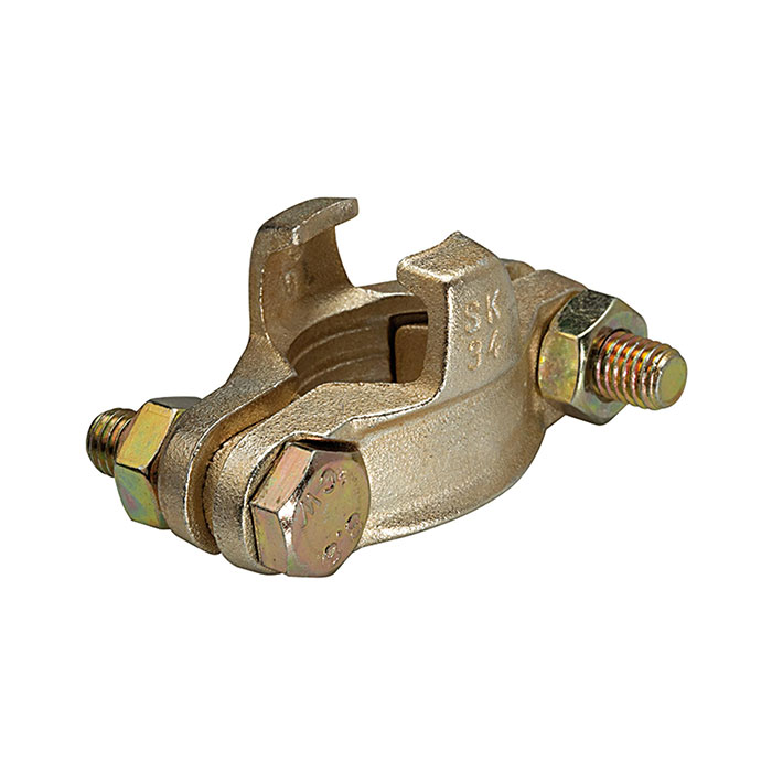 RIEGLER Hose clamp, 2-part, Safety jaws, Clamping range 42-45 mm, I.D. 28