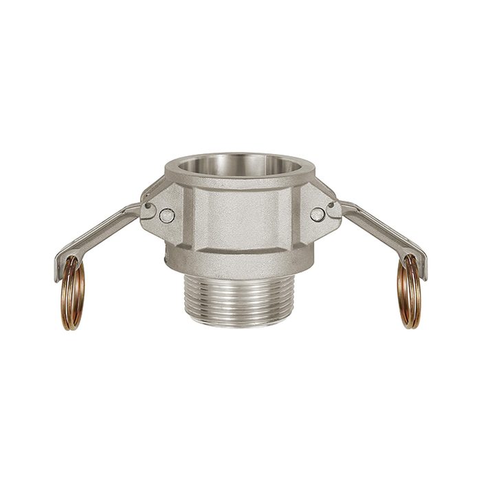 [108035] RIEGLER Kamlok quick-connect socket with ET, B type, Aluminium, R 1