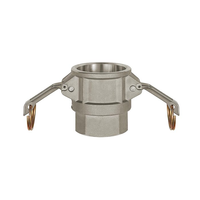 [108043] RIEGLER Kamlok quick-connect socket with IT, D type, Aluminium, G 1