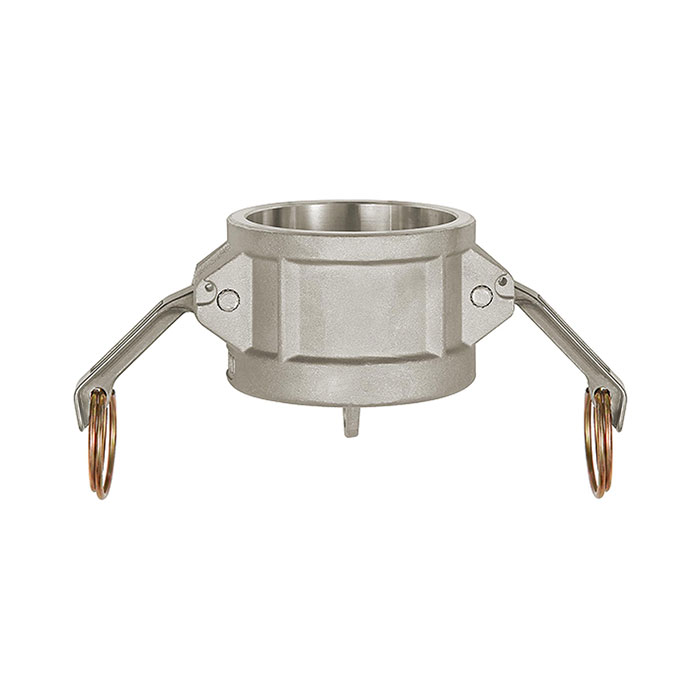 [108053] RIEGLER Kamlok-Verschlusskappe, Typ DC, Alu, BG 1 1/2, für Stecker-Ø 53