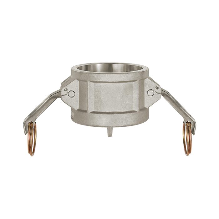 [108055] RIEGLER Kamlok-Verschlusskappe, Typ DC, Alu, BG 2 1/2, für Stecker-Ø 76