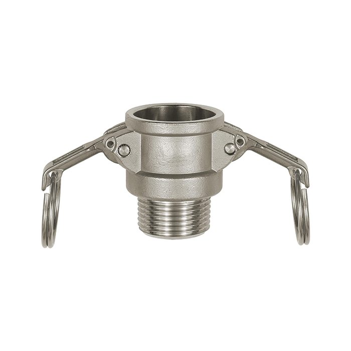 [108109] RIEGLER Kamlok quick-connect socket with ET, B type, 1.4401, R 1 1/4