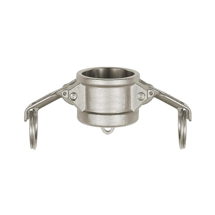 [108127] RIEGLER Kamlok-Verschlusskappe, Typ DC, ES 1.4401, für Stecker-Ø 64 mm