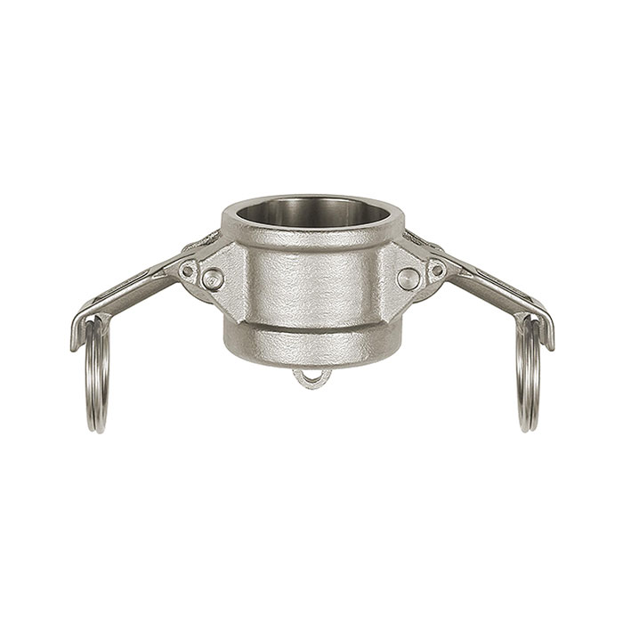 [108128] RIEGLER Kamlok-Verschlusskappe, Typ DC, ES 1.4401, für Stecker-Ø 76,5 mm