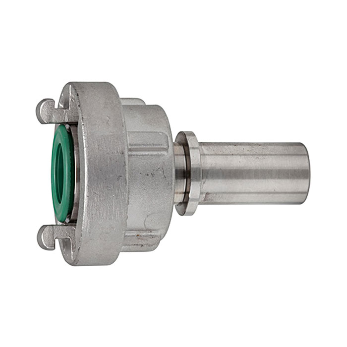 [108198] RIEGLER Storz coupling, for shell binding, Alu, Storz size 52-C, I.D. 38