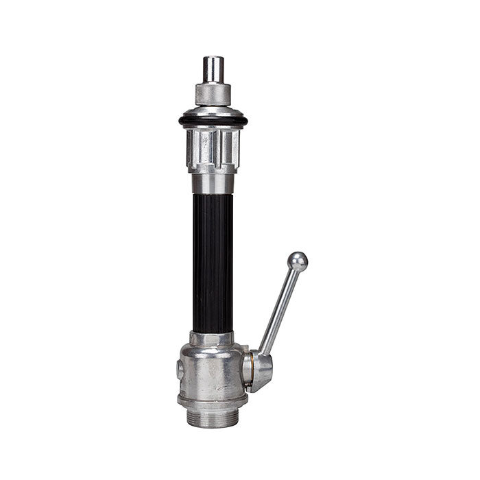 RIEGLER Multi-purpose spray pipe DIN 14365, Alu, G 2 1/2 o., Nozzle 16 mm