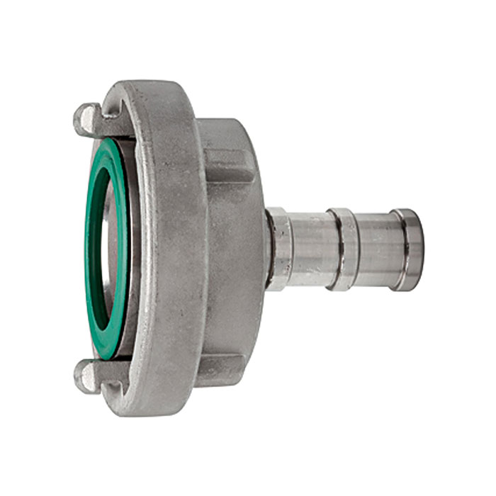RIEGLER Storz-Kupplung, Stutzen, drehbar, ES V4A, Storz-Größe 65, LW 65