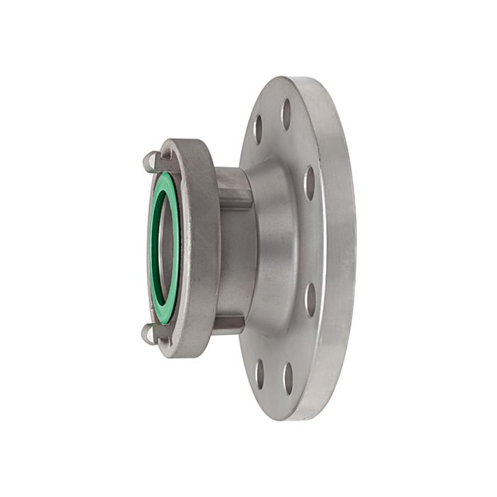 [108352] RIEGLER Storz-Übergangsstück, ES V4A, Storz-Größe 75-B, Flansch DN 80