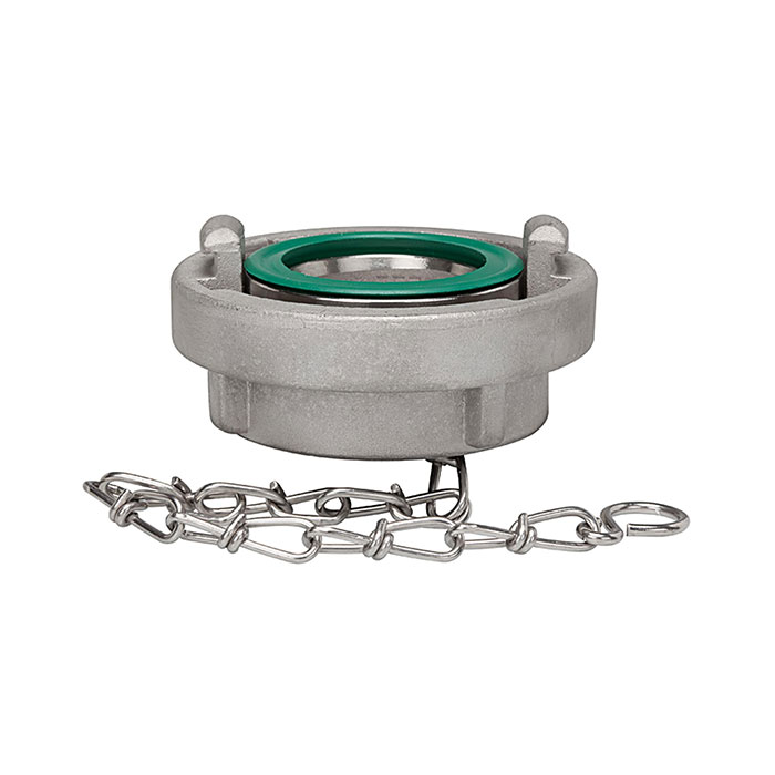 RIEGLER Storz-Blindkupplung, Kette, ES V4A, Storz-Größe 52-C, KA 66 mm