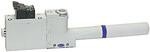 RIEGLER Basic ejector »SBP-C«, Bleeder valve, Silencer, Nozzle size 2 mm