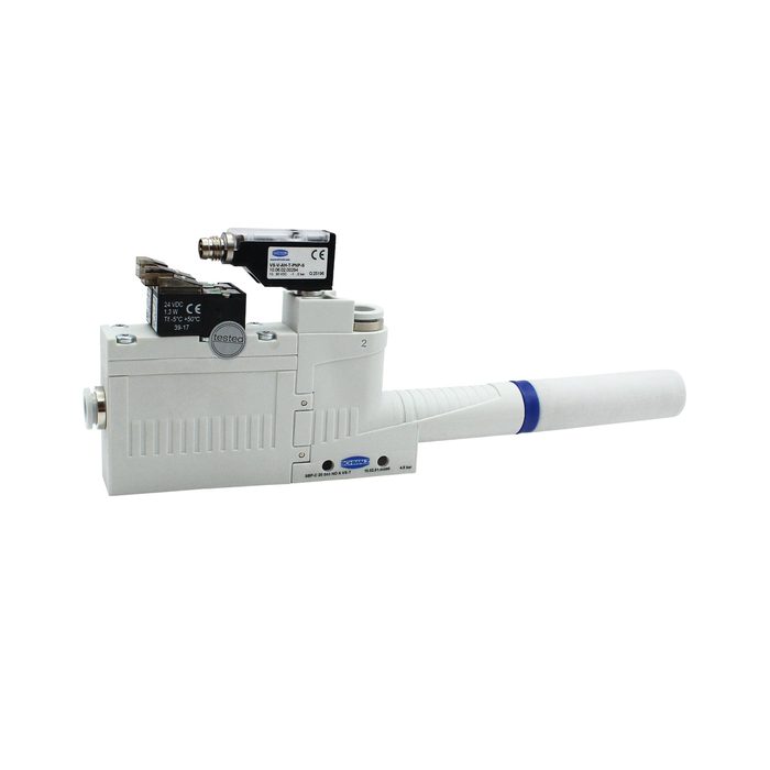 [108394] RIEGLER Basic ejector »SBP-C« Bleeder valve, Silencer, Nozzle size 1.5 mm