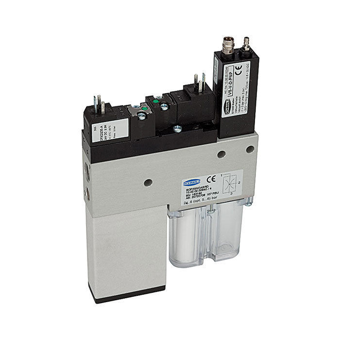 RIEGLER Compact ejector »CP« Air block control, Nozzle size 2.5 mm