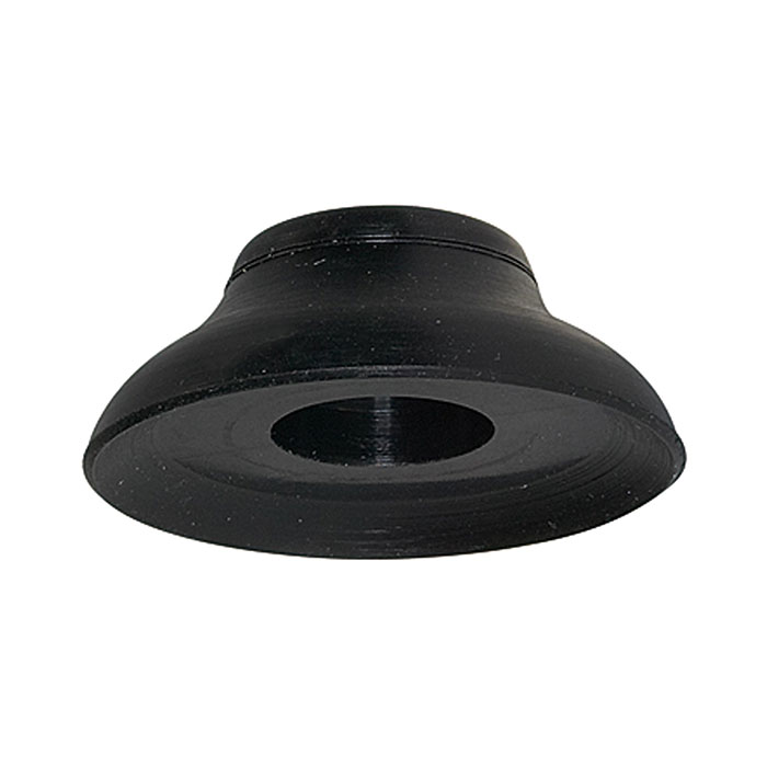 RIEGLER Flachsauger rund, PFG ø:50 mm, NBR