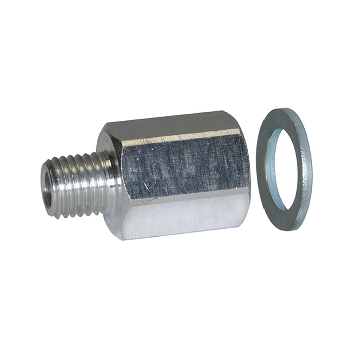 RIEGLER Anschlussnippel für Flachsauger, rund »PFG«, G 1/4 IG, Ø 60-80 mm