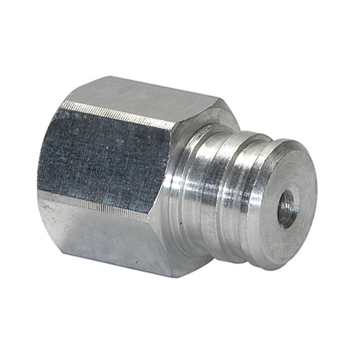 [108489] RIEGLER Connection nipple for flat suction cup oval, SGO, G 1/4 IT Ø45x15
