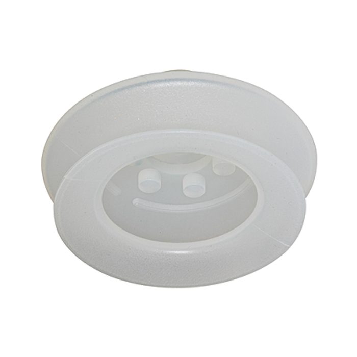 [108505] RIEGLER Bellows suction cup, Round 1.5 folds, Silicone material, FGA ø53