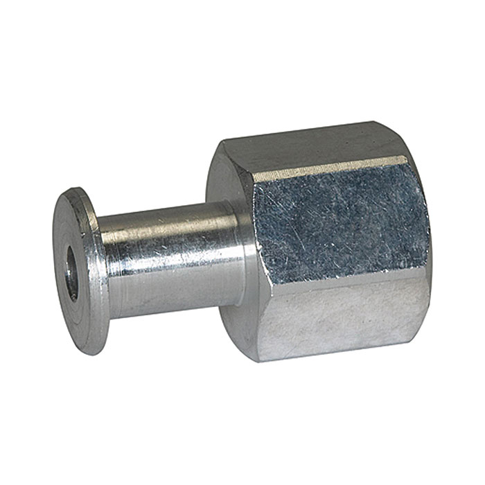 RIEGLER Anschlussnippel Balgsauger, rund, 1,5 u. 2,5 Falten FGA M5 Ø 5