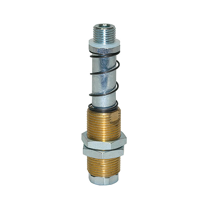 RIEGLER Federstössel, Saugeranschluss G 1/4 AG, Federweg 25,0 mm