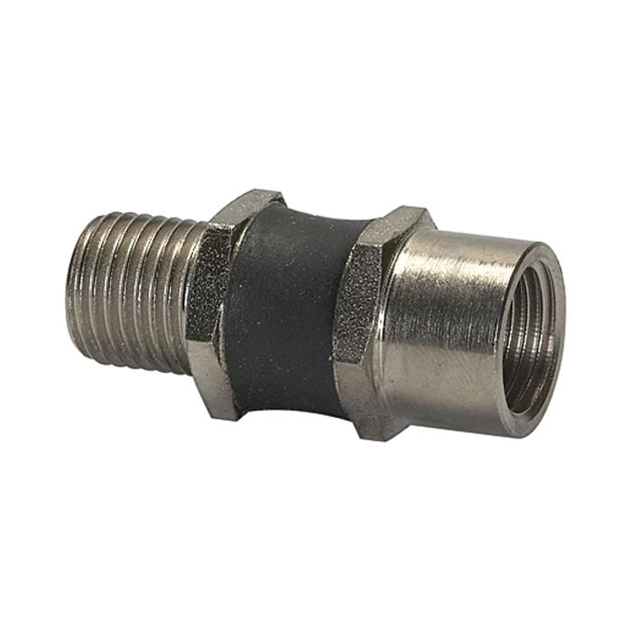 [108545] RIEGLER Gelenkige Saugplattenaufhängung »flexolink« G 1/4 IG, M10x1,25 AG