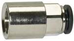 RIEGLER Straight push-in fitting »click-clock« G 1/2 i., hose ext. Ø 12