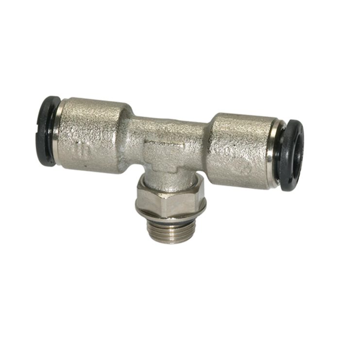 [108656] RIEGLER Push-in T-fitting »click-clock«, rotating, G 1/4 o.