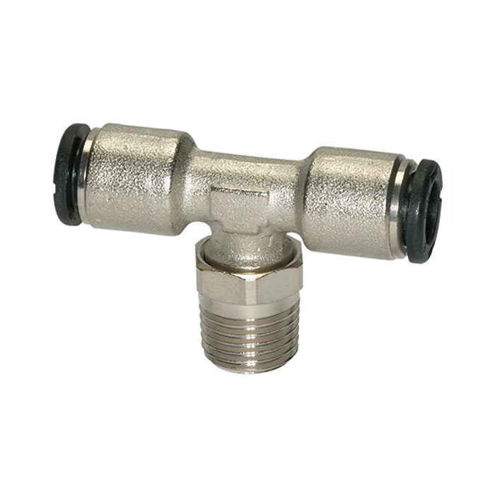 RIEGLER Push-in T-fitting »click-clock«, rotating, R 1/4 o.