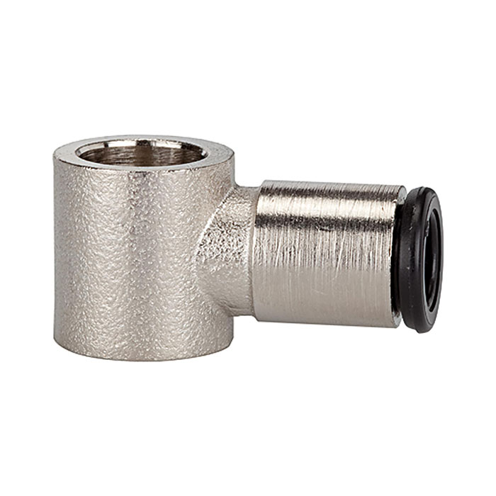 RIEGLER L-Ringstück, für Hohlschraube G 1/4, Schlauch-Ø 10 mm, MS vern.