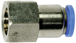 RIEGLER Straight push-in fitting »Blue Series«, G 1/2 i.