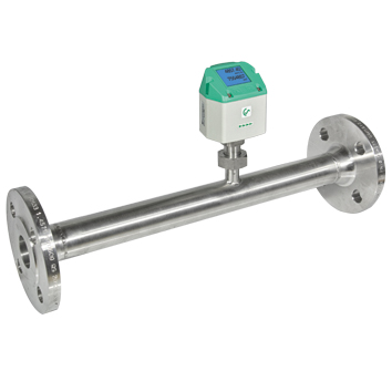 [0695 2523] CS INSTRUMENTS VA520 Consumption meter with integrated DN 25 measuring section with welding neck flange