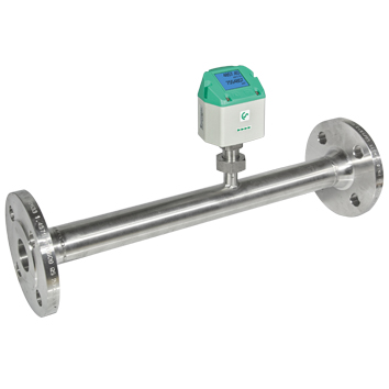 [0695 2524] CS INSTRUMENTS VA520 Consumption meter with integrated DN 40 measuring section with welding neck flange