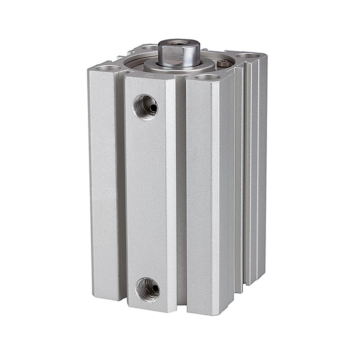 RIEGLER Short stroke cyl., double-acting, Piston Ø 80, Stroke 20, G 3/8
