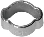 RIEGLER 2-Ohr-Schl.klemme »blow line« Stahl verz., Spannbereich 17-20 mm (1 Pack = 10 Stk.)