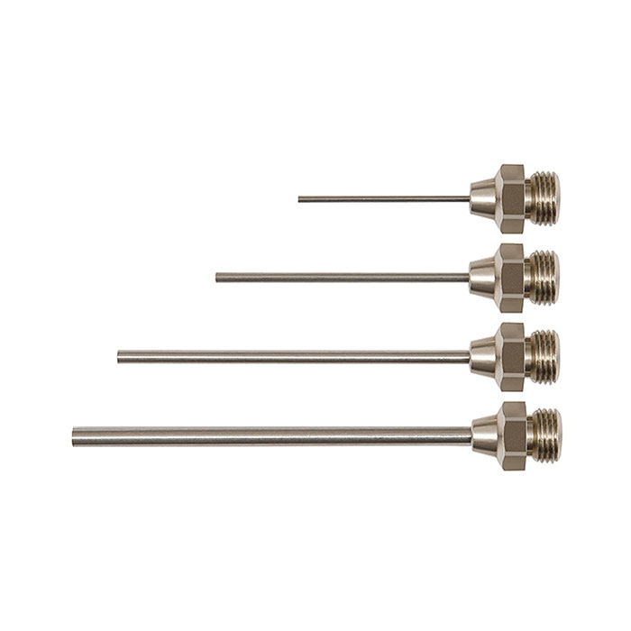 RIEGLER Needle nozzle, Exterior Ø 3.40 mm, Length 70 mm, Adapter required