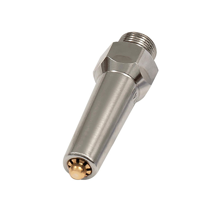 RIEGLER Low noise round nozzle, 1/2 - 27 UNS, Nozzles-exterior Ø 11 mm