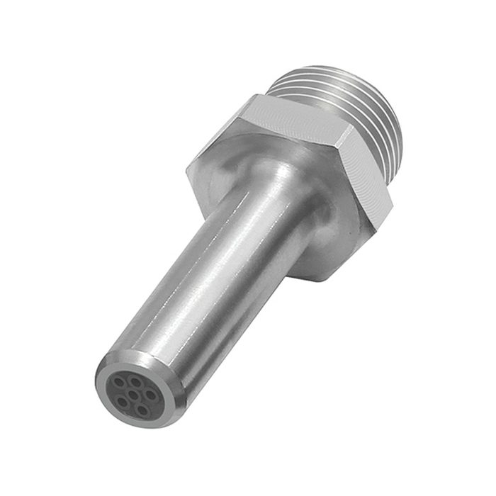 [114471] RIEGLER Lärmarme Runddüse, G 3/8 AG, Aluminium, Düsen-Außen-ø 10 mm