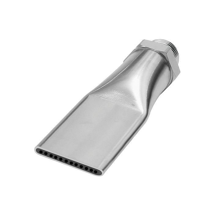 [114479] RIEGLER Low noise flat nozzle, G 3/8 ET, Nozzle width 29 mm