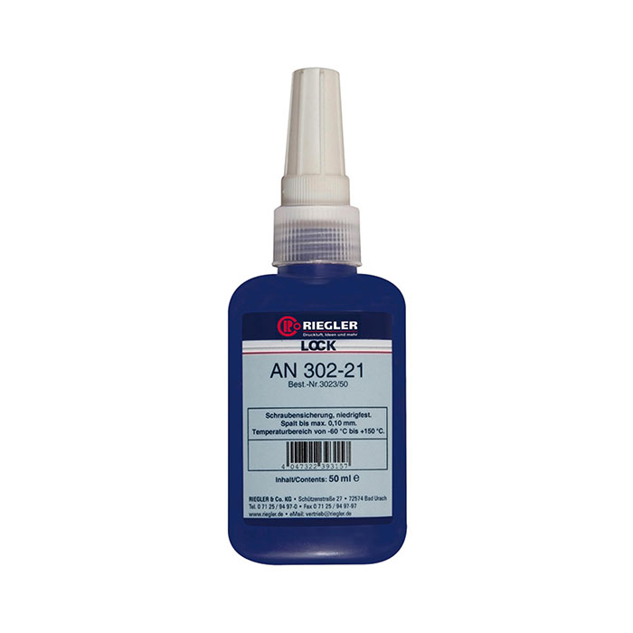 RIEGLER RIEGLER Lock AN 302-21, anaerober Klebstoff,niedrigfest, 50 ml